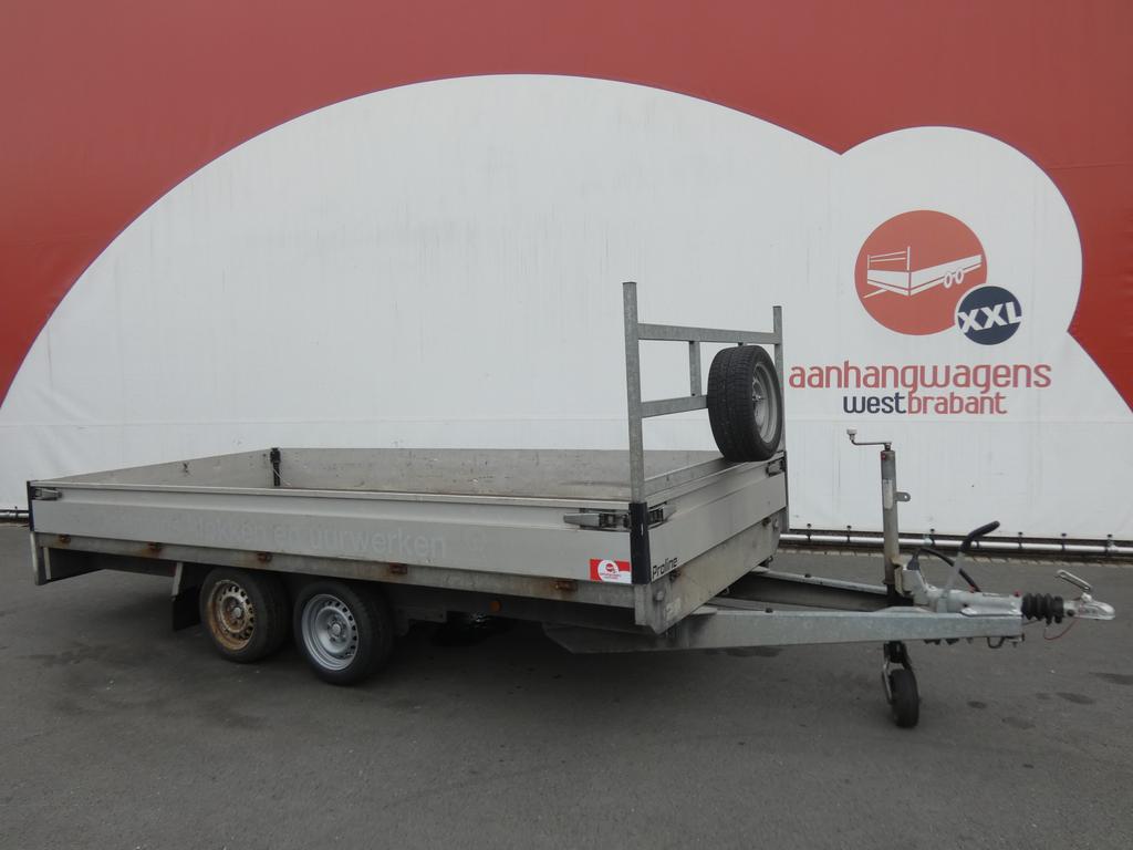 Proline Plateauwagen tandemas 400x184cm 2700kg